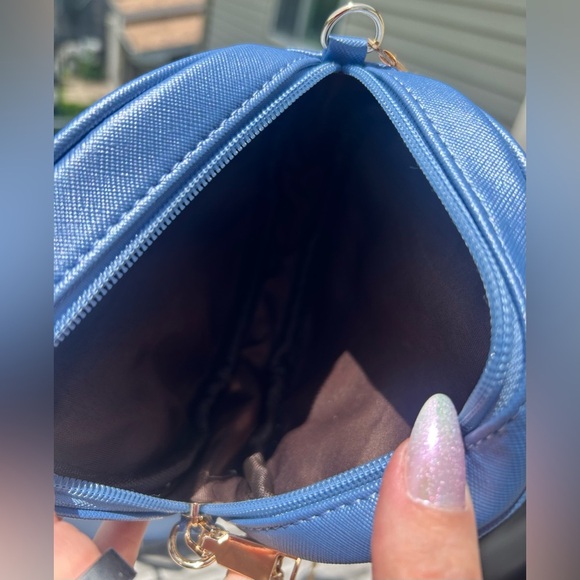 NWOT Women’s 3pc Vegan Leather Mini Backpack Shoulder Bag & Card Wallet​ - Picture 6 of 12